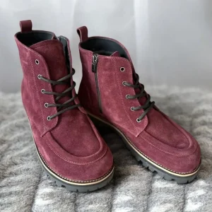 Women Suede Winter Boots Handmade Anatomical Ankle Boots